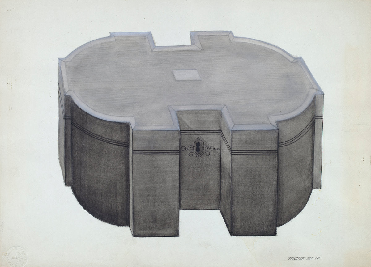 Patch Box by George B. Meyer (American, active c. 1935), 16X12"(A3)Poster Print