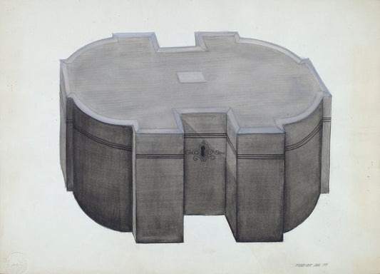 Patch Box by George B. Meyer (American, active c. 1935), 16X12"(A3)Poster Print