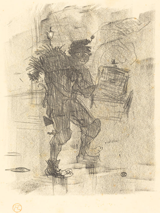 Ballade de Noël by Henri de Toulouse-Lautrec (French, 1864 - 1901), 16X12"(A3)Poster Print