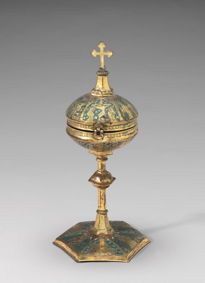 c. 1330/1350 by Spanish 14th Century (Ciborium), 16X12"(A3)Poster Print