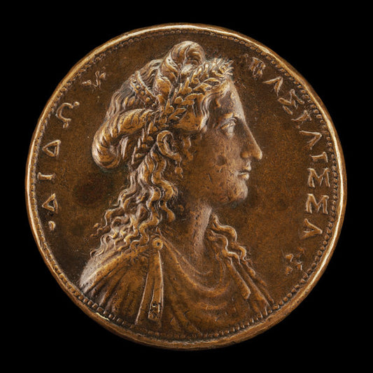 Dido, Queen of Carthage [obverse] by Alessandro Cesati, called Il Grechetto (Roman, active 1538/1564), 16X12"(A3)Poster Print