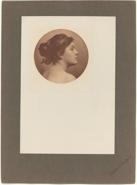 A Study by James Wells Champney (American, 1843 - 1903), 16X12"(A3)Poster Print