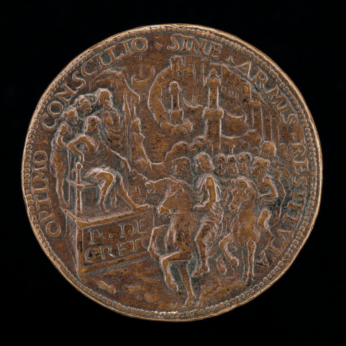 The Doge of Genoa [reverse] by Caradosso Foppa (Italian, c. 1452 - 1526/1527), 16X12"(A3)Poster Print