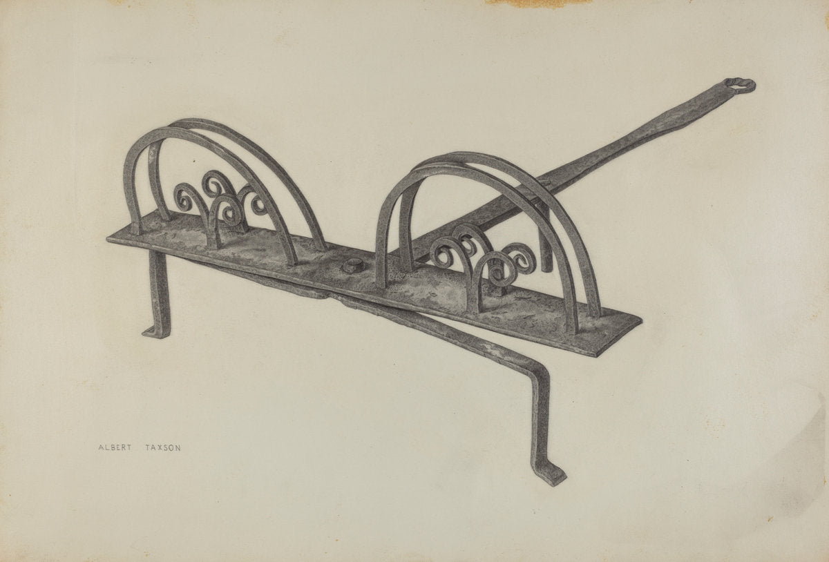 Toast Rack by Albert Taxson (American, active c. 1935), 16X12"(A3)Poster Print