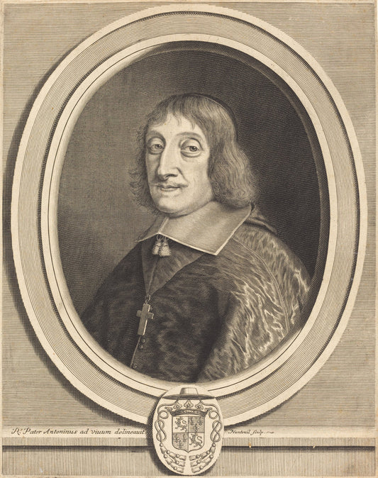 Leonor Goyon de Matignon by Robert Nanteuil (French, 1623 - 1678), 16X12"(A3)Poster Print