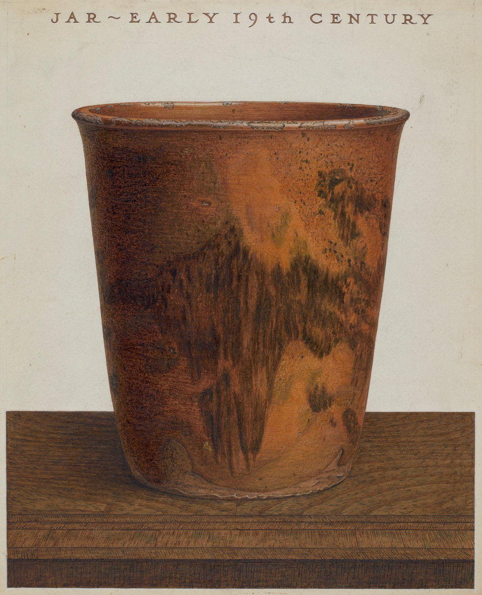 Jar by John Matulis (American, 1910 - 2000), 16X12"(A3)Poster Print