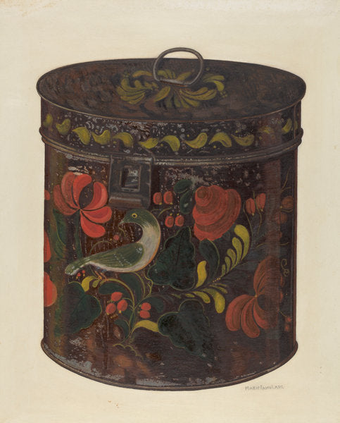 Canister by Marie Famularo (American, 1901 - 1975), 16X12"(A3)Poster Print