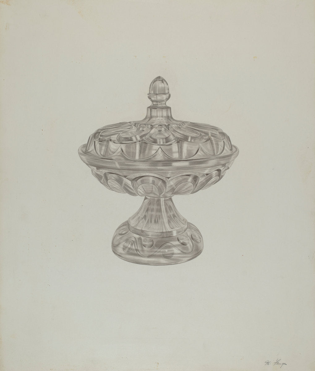 Compote by Michael Fenga (American, active c. 1935), 16X12"(A3)Poster Print