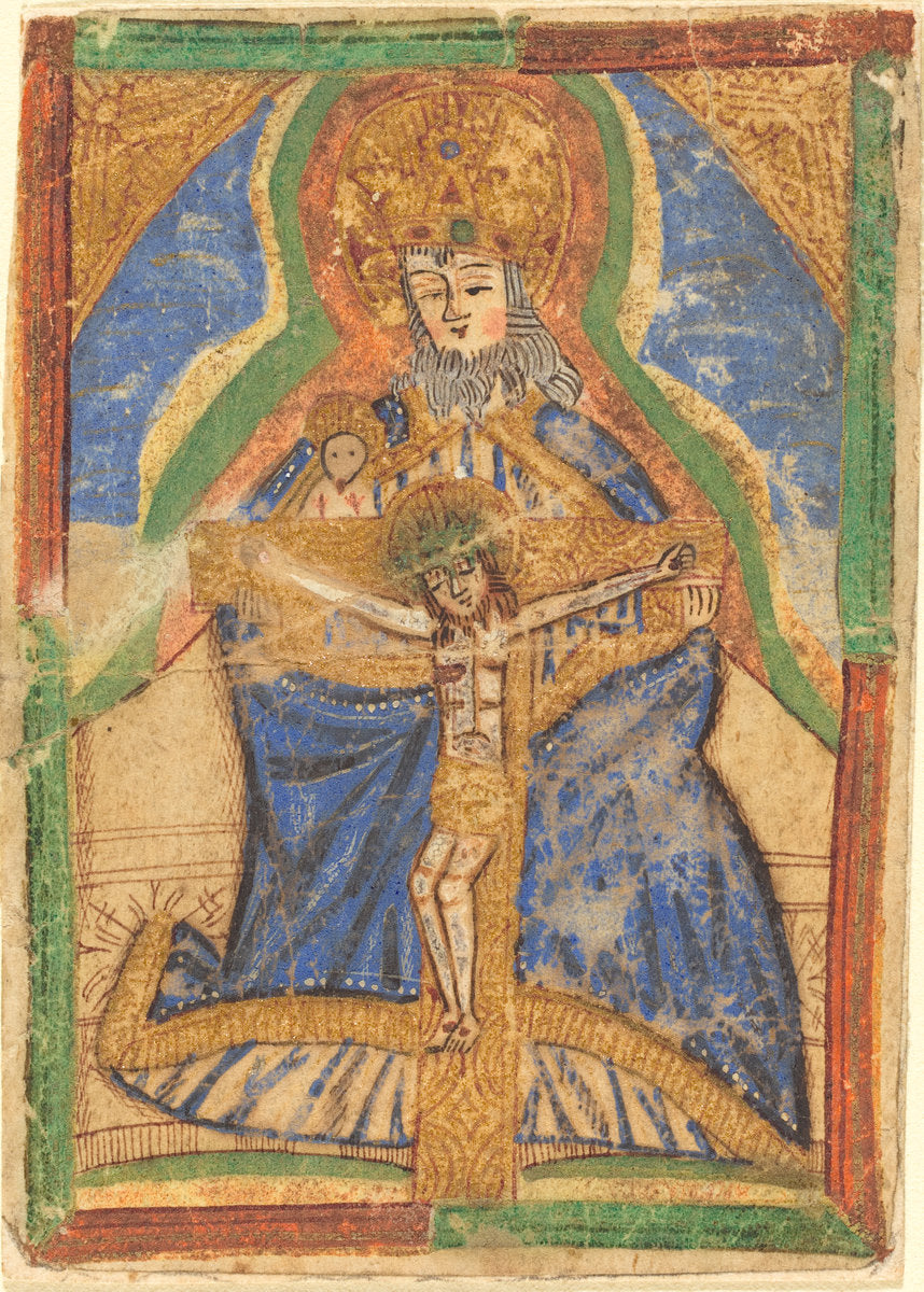 c. 1500 by German 15th Century (The Trinity), 16X12"(A3)Poster Print