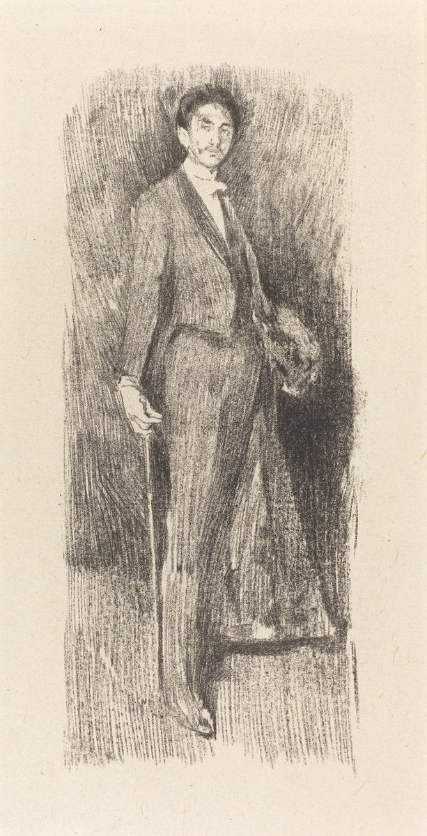 Count Robert de Montesquiou by Beatrice Godwin Whistler (British, 1857 - 1896), 16X12"(A3)Poster Print