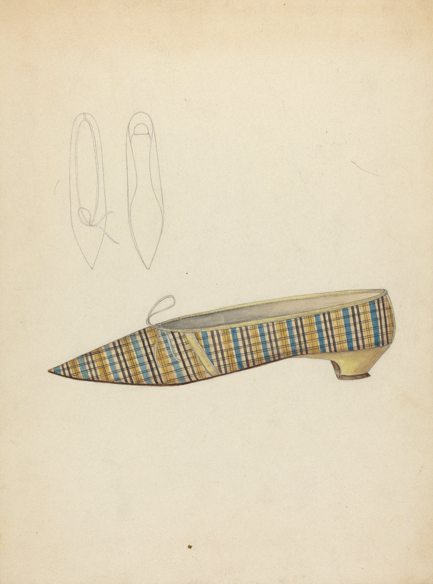 Slipper by Dorothy Gernon (American, active c. 1935), 16X12"(A3)Poster Print