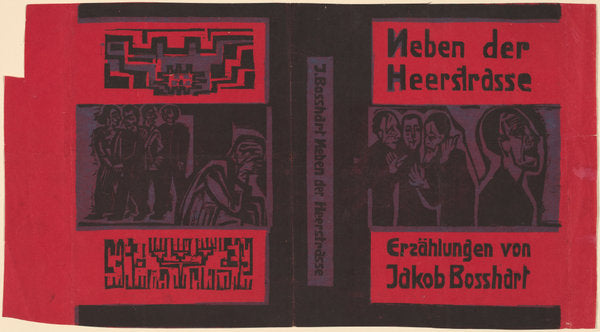 Jakob Bosshart: Neben der Heerstrasse (Jakob Bosshart: Near Main Street) by Ernst Ludwig Kirchner (German, 1880 - 1938), 16X12"(A3)Poster Print