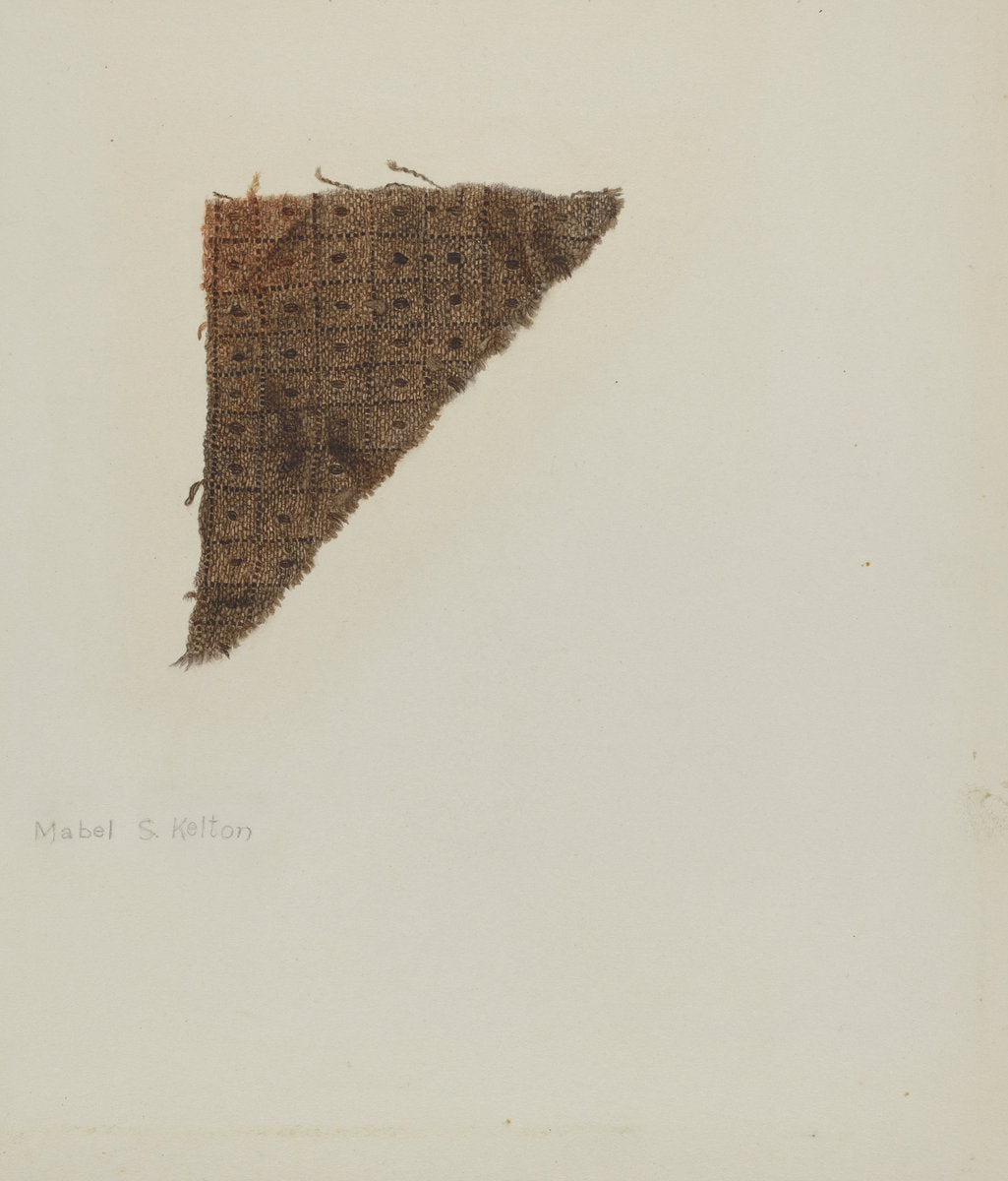 Linen and Cotton Homespun by Mabel S. Kelton (American, active c. 1935), 16X12"(A3)Poster Print