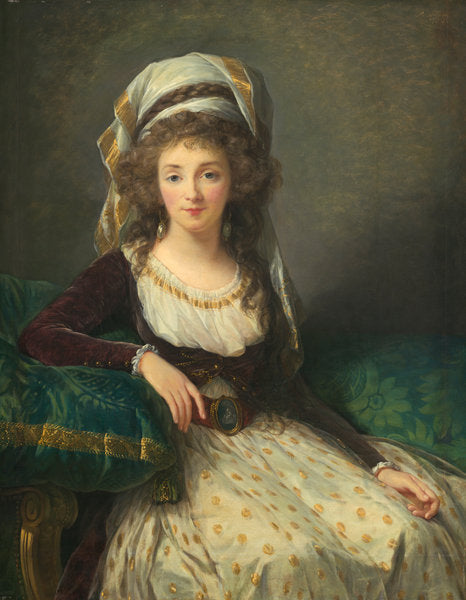 Madame d'Aguesseau de Fresnes by Élisabeth-Louise Vigée Le Brun (French, 1755 - 1842), 16X12"(A3)Poster Print