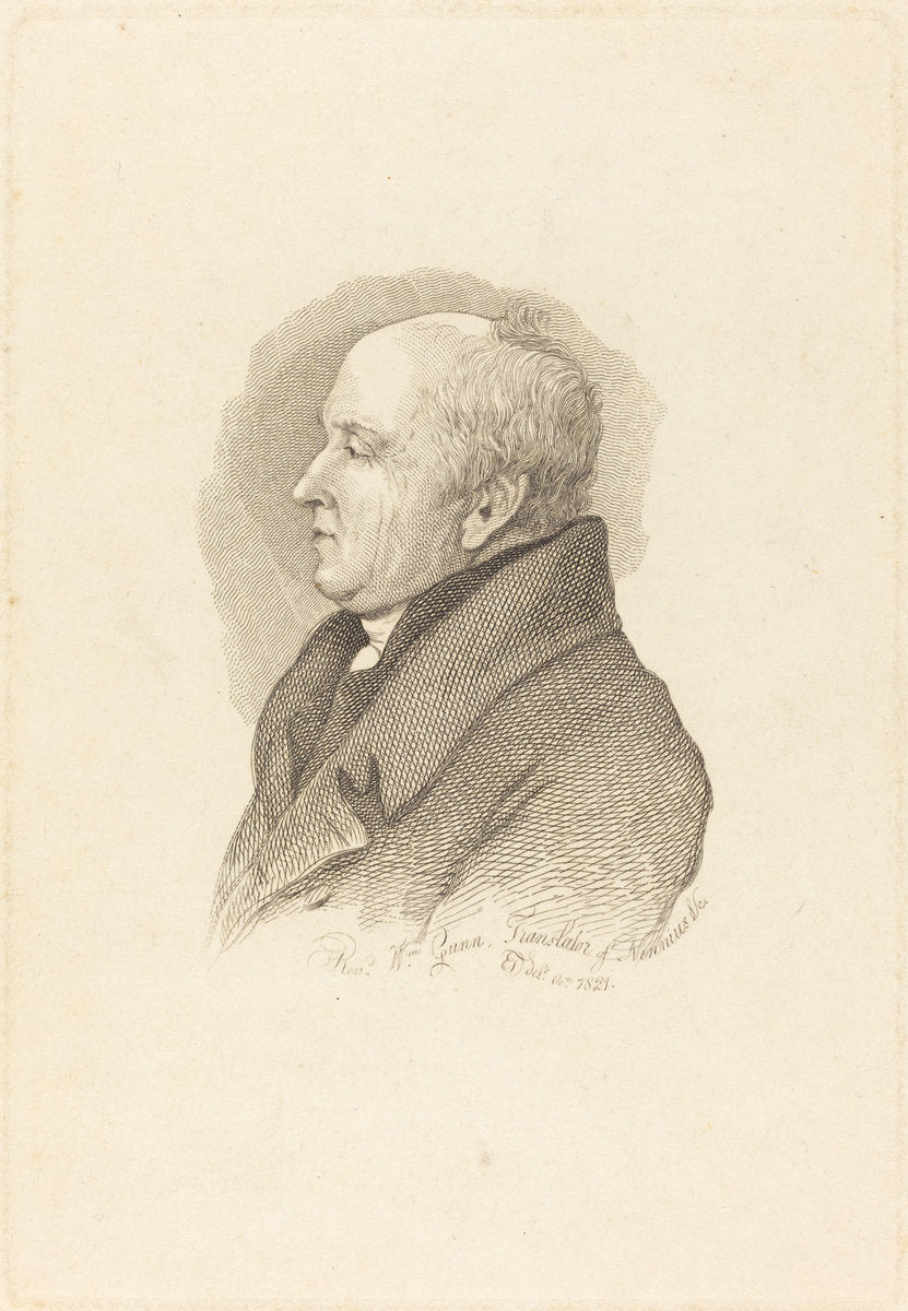 William Gunn by Harriet Gunn after E.J. Turner (British, born 1806), 16X12"(A3)Poster Print