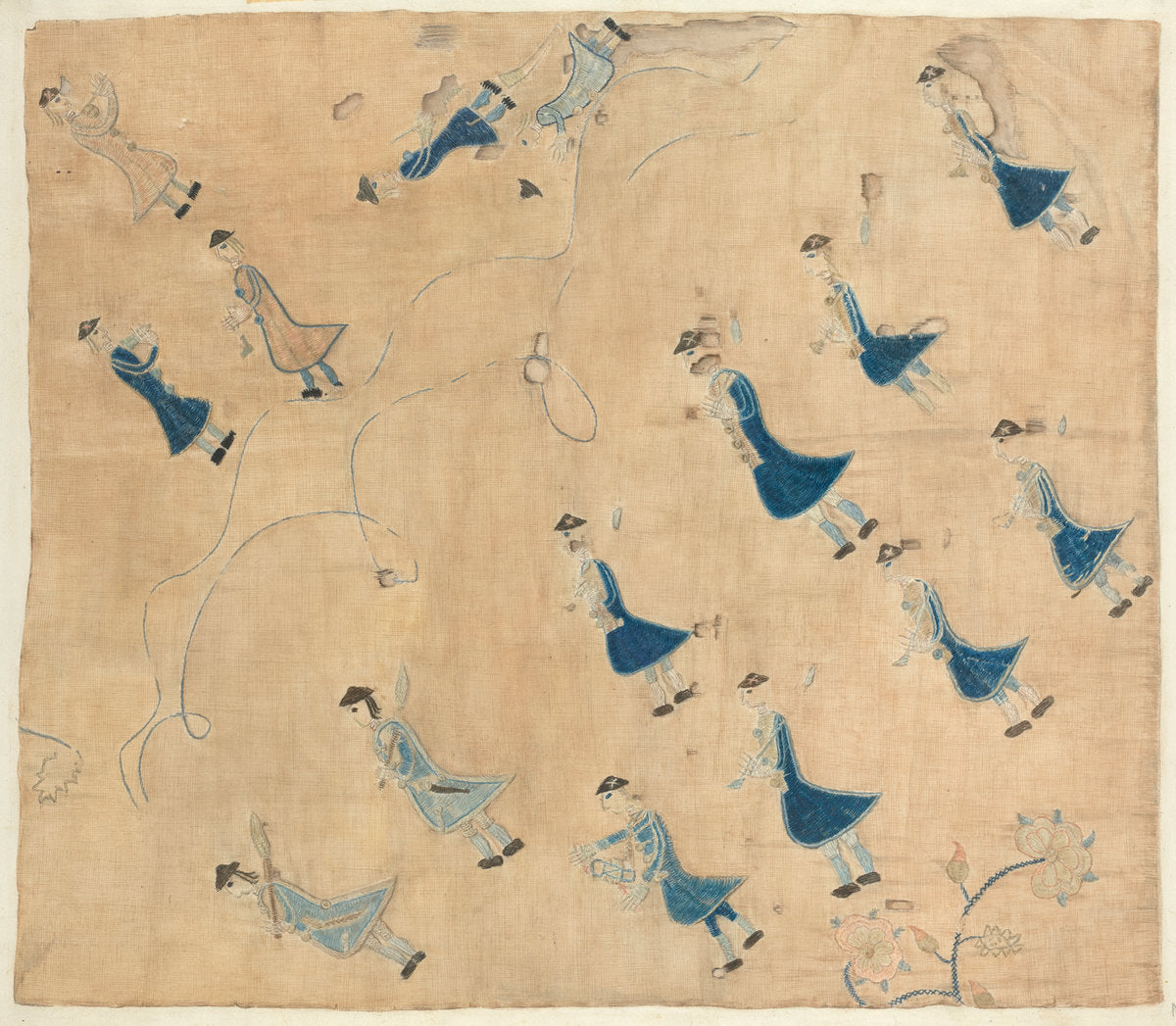 Minute Men Valance by Mina Greene (American, active c. 1935), 16X12"(A3)Poster Print