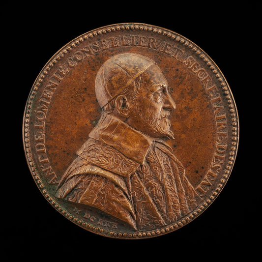 1630 by French 17th Century (Antoine de Loménie, 1560-1638, Counselor and Secretary of State 1606 [obverse]), 16X12"(A3)Poster Print