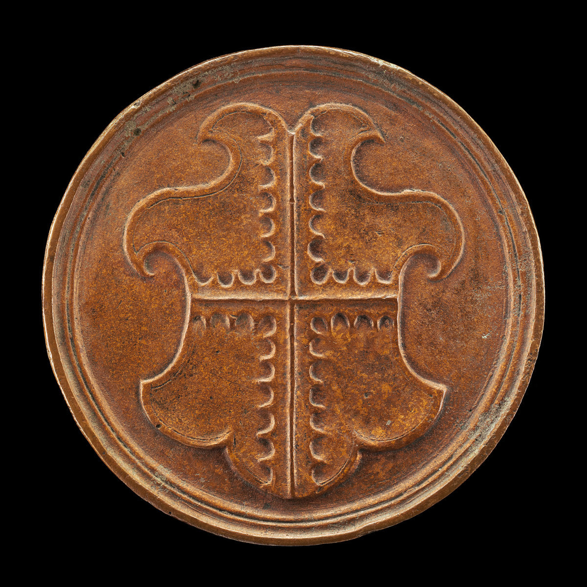 early 16th century by French or Italian 16th Century (Arms of Gaudagni [reverse]), 16X12"(A3)Poster Print