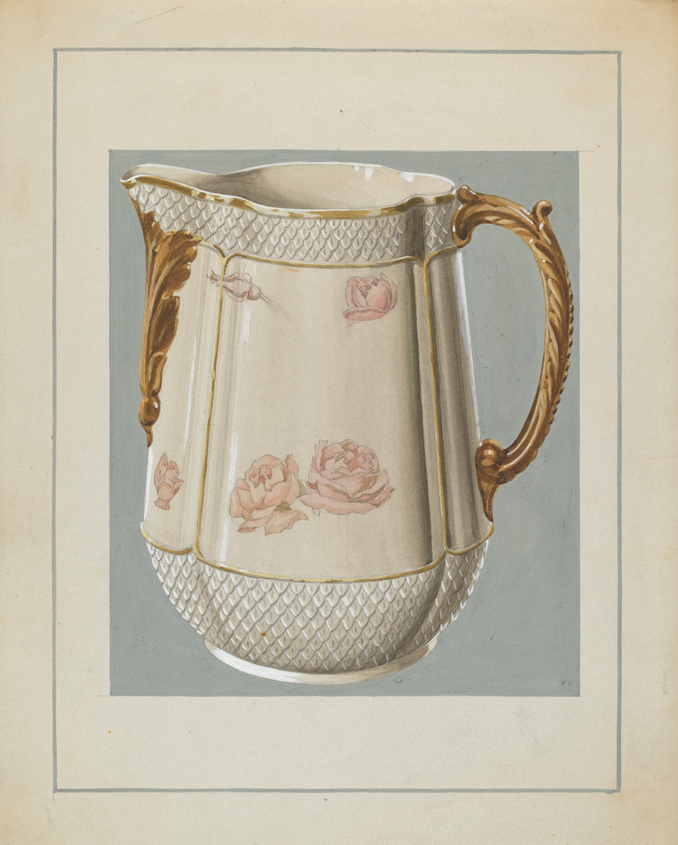 c. 1936 by American 20th Century (Pitcher), 16X12"(A3)Poster Print