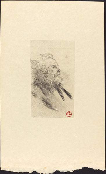 Charles Maurin by Henri de Toulouse-Lautrec (French, 1864 - 1901), 16X12"(A3)Poster Print