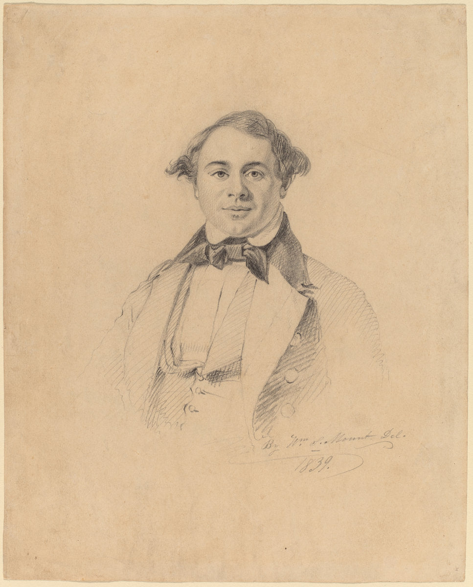 Nelson Mathewson by William Sidney Mount (American, 1807 - 1868), 16X12"(A3)Poster Print