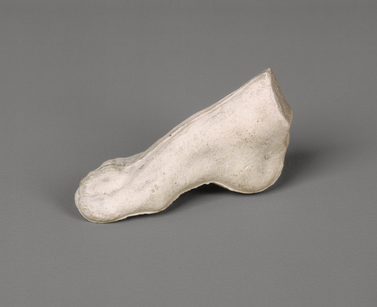Right Foot by Auguste Rodin (French, 1840 - 1917), 16X12"(A3)Poster Print