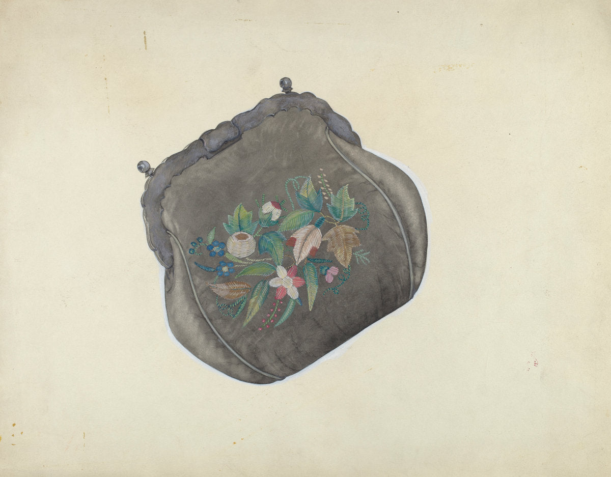 Purse by Percival Jenner (American, active c. 1935), 16X12"(A3)Poster Print