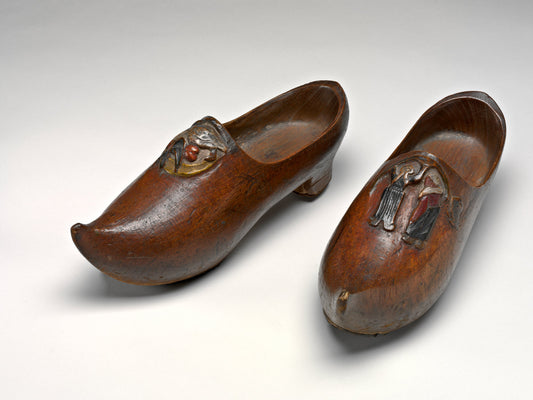 Pair of Wooden Shoes (Sabots) [right] by Paul Gauguin (French, 1848 - 1903), 16X12"(A3)Poster Print