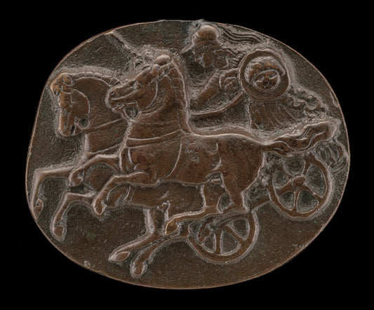 15th or 16th century by Italian 15th or 16th Century, after the Antique (Minerva on a Chariot), 16X12"(A3)Poster Print