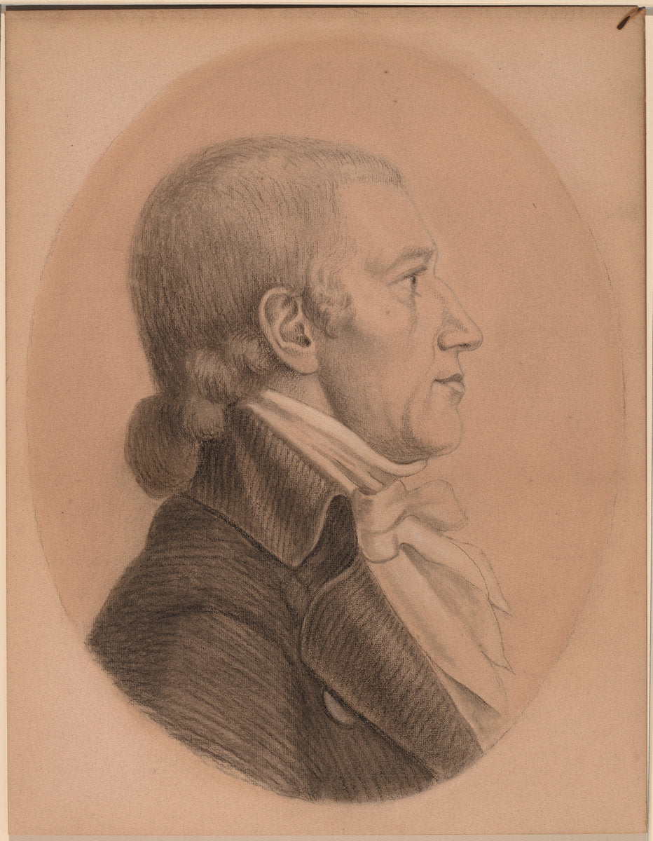 19th century by American 19th Century, after Charles B. J. Févret de Saint-Mémin (Daniel Kemper), 16X12"(A3)Poster Print