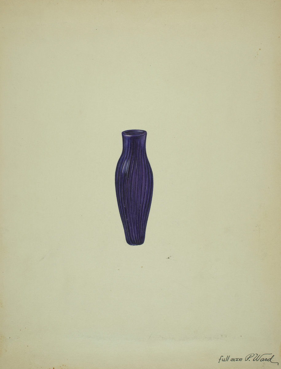 Scent Bottle by Paul Ward (American, active c. 1935), 16X12"(A3)Poster Print