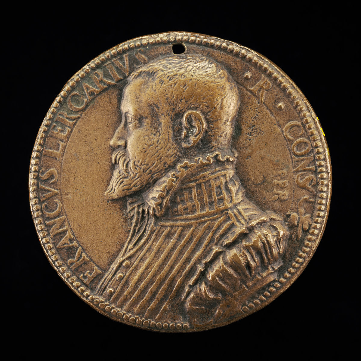 Franco Lercari [obverse] by Pier Paolo Galeotti (Florentine, c. 1520 - 1584), 16X12"(A3)Poster Print