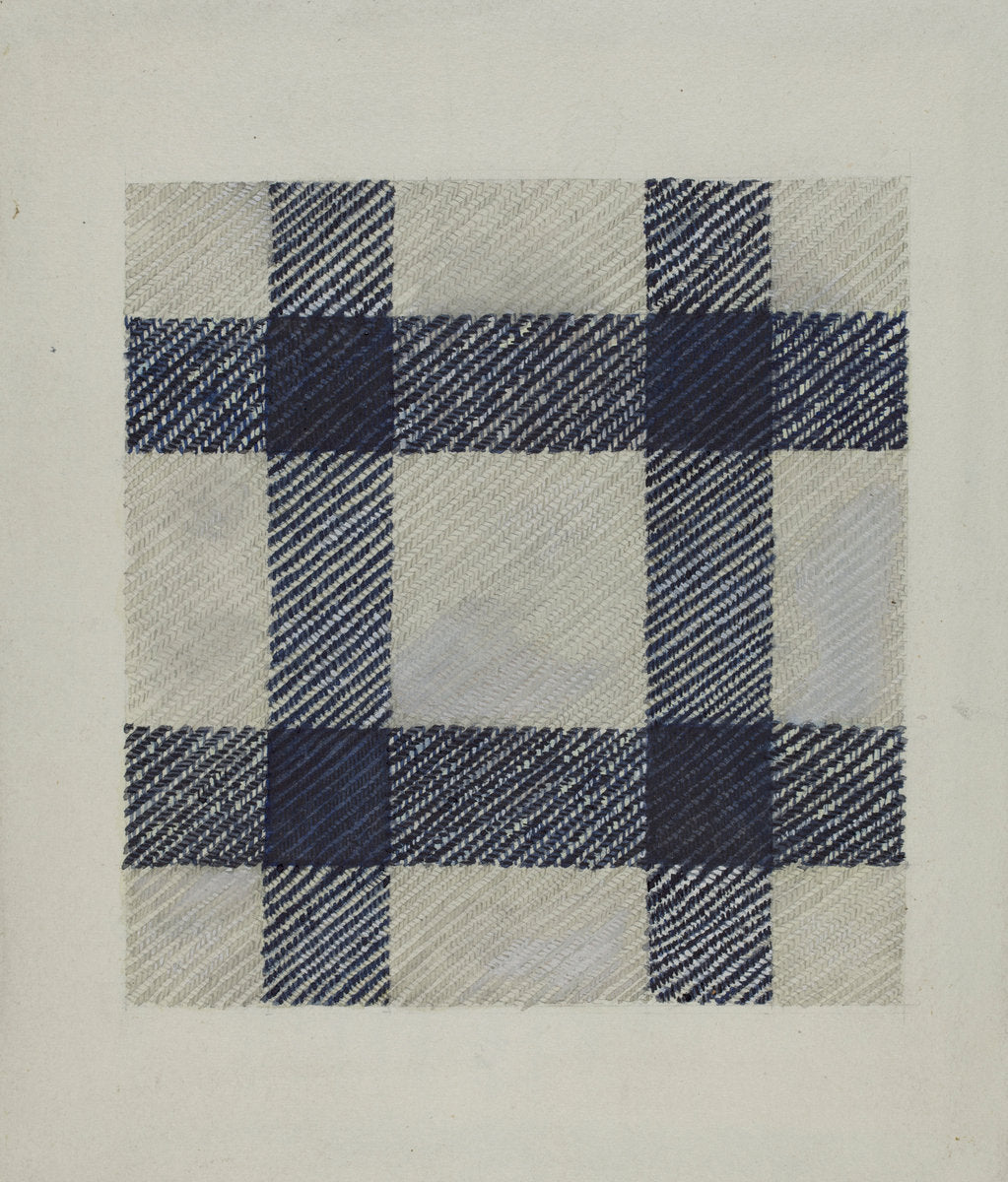Shaker Bedspread by George Constantine (American, active c. 1935), 16X12"(A3)Poster Print