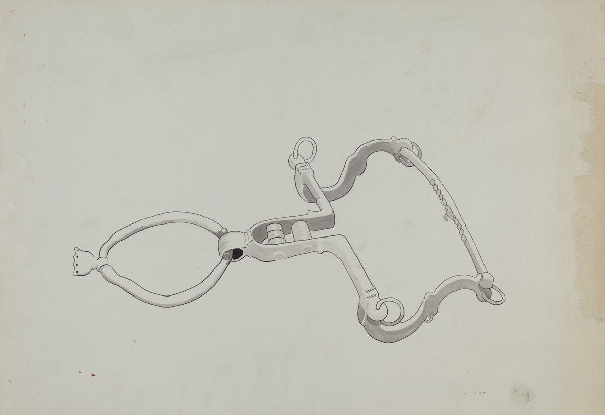 Roller Bit by J. Henry Marley (American, active c. 1935), 16X12"(A3)Poster Print