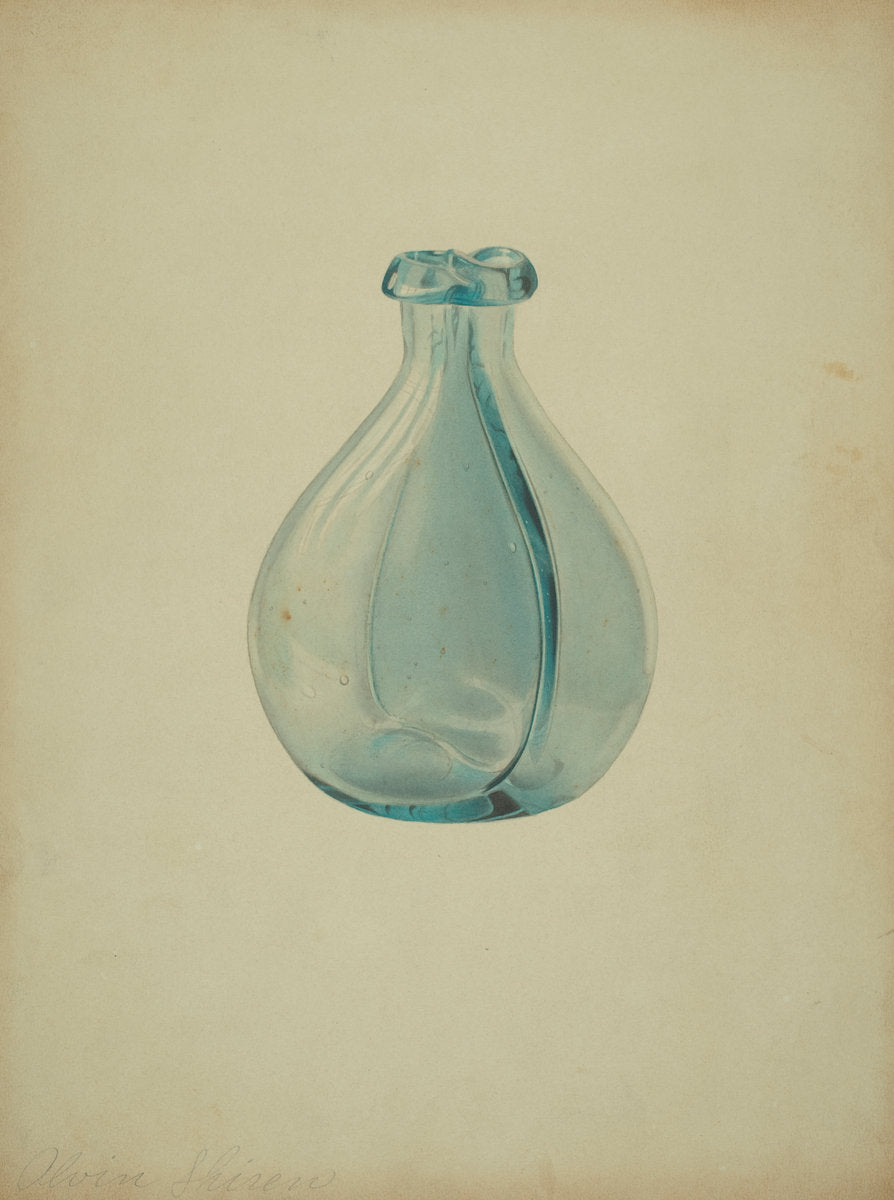 Gemel Bottle by Alvin Shiren (American, active c. 1935), 16X12"(A3)Poster Print