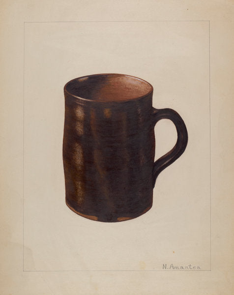 Mug by Nicholas Amantea (American, 1900 - 1978), 16X12"(A3)Poster Print