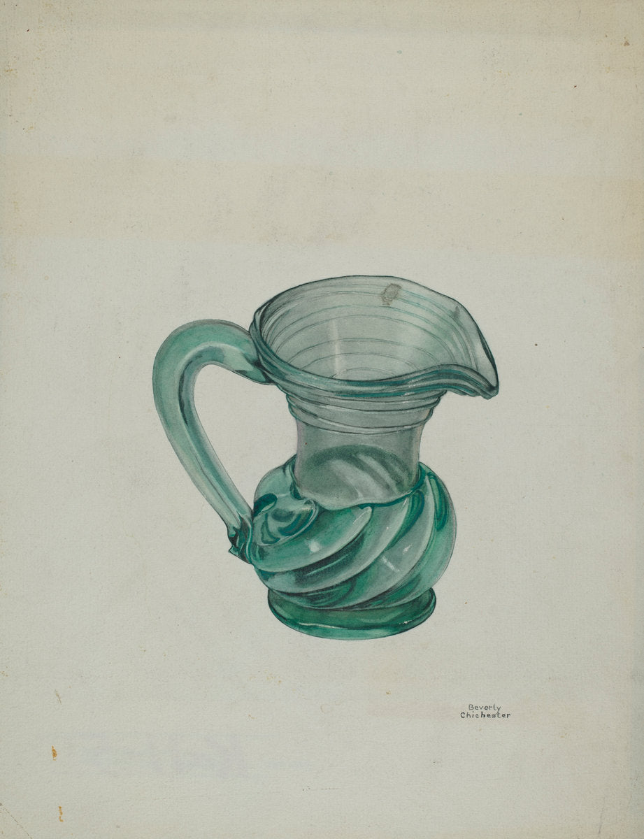 Creamer by Beverly Chichester (American, active c. 1935), 16X12"(A3)Poster Print
