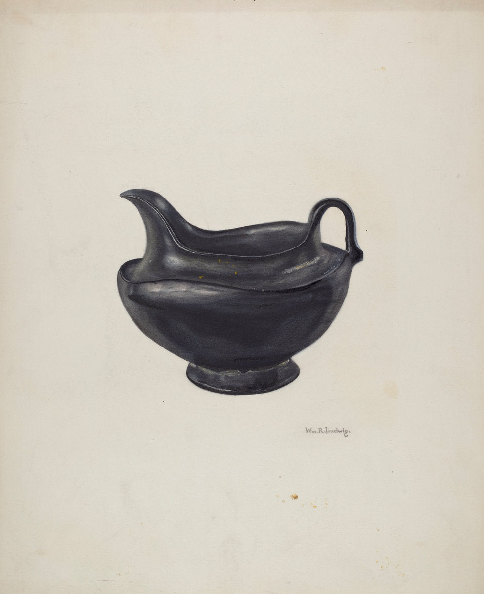 Moravian Pitcher by William Ludwig (American, active c. 1935), 16X12"(A3)Poster Print