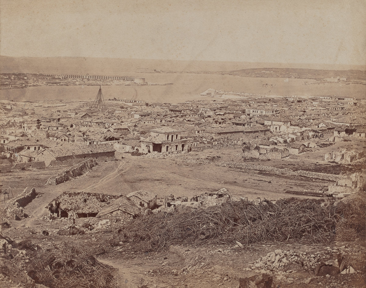 Distant View of the Arsenal by James Robertson (British, 1813 - 1888), 16X12"(A3)Poster Print
