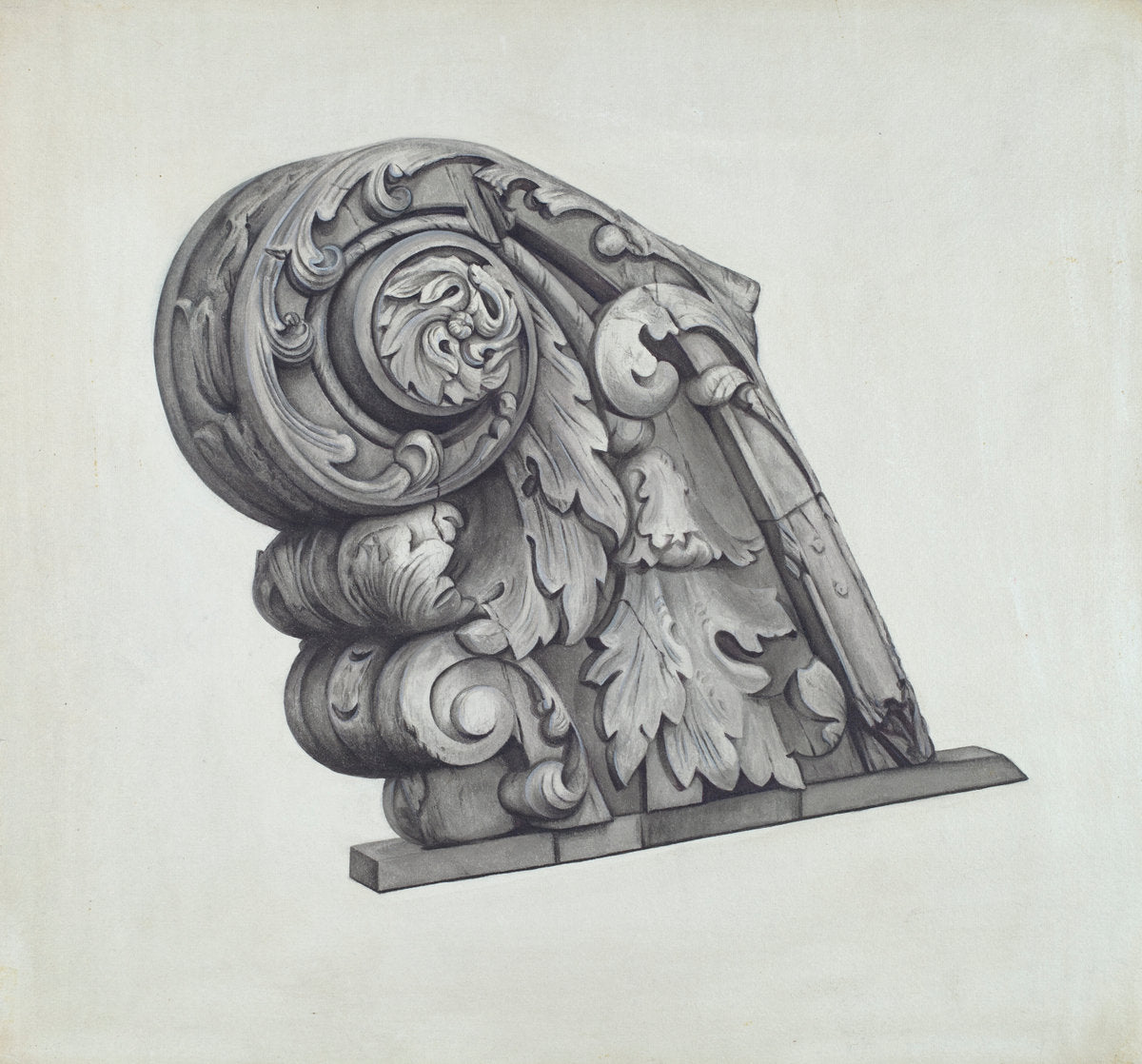 1935/1942 by American 20th Century (Billethead from Frigate "Sabine"), 16X12"(A3)Poster Print