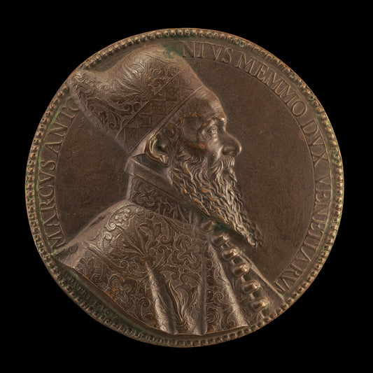 Marcantonio Memmo, 1536-1615, Doge of Venice 1612 by Guillaume Dupré (French, c. 1574 - 1642), 16X12"(A3)Poster Print
