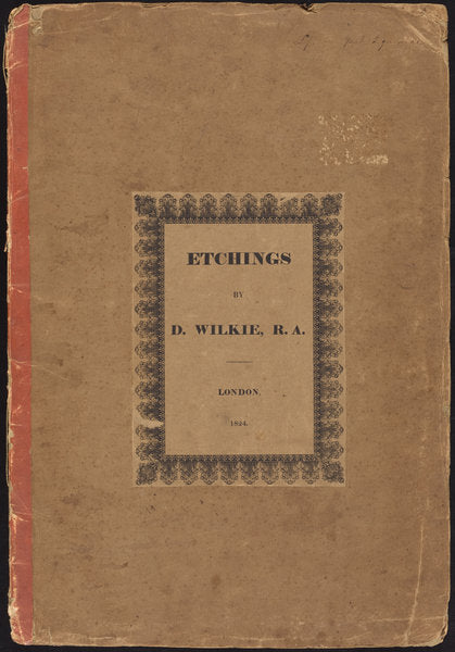 Etchings by D. Wilkie, R.A. by Sir David Wilkie (Scottish, 1785 - 1841), 16X12"(A3)Poster Print