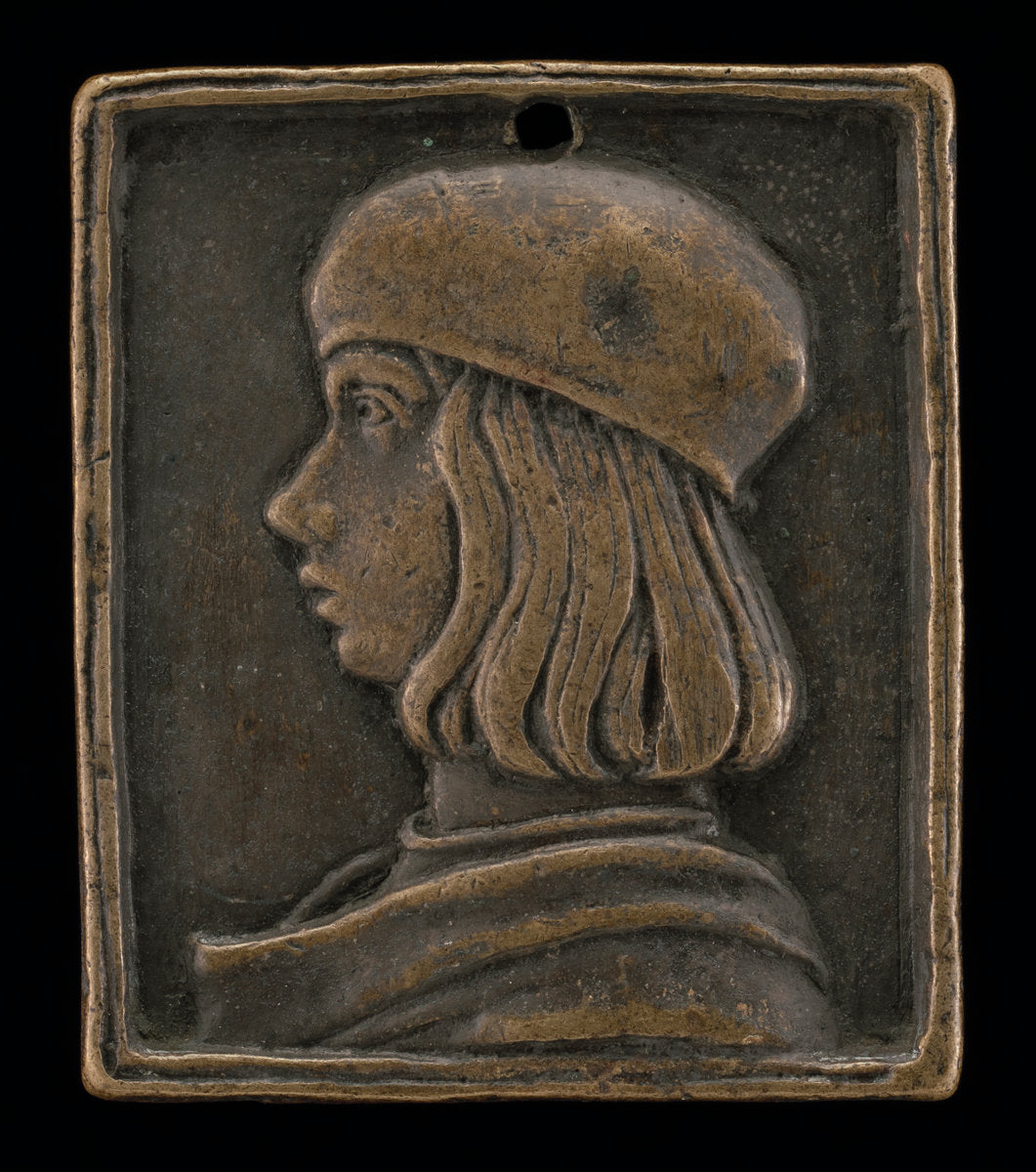 c. 1470/1500 by Ferrarese 15th Century (Portrait of a Boy), 16X12"(A3)Poster Print