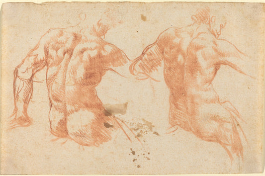 17th century by Italian 17th Century (Two Nudes), 16X12"(A3)Poster Print