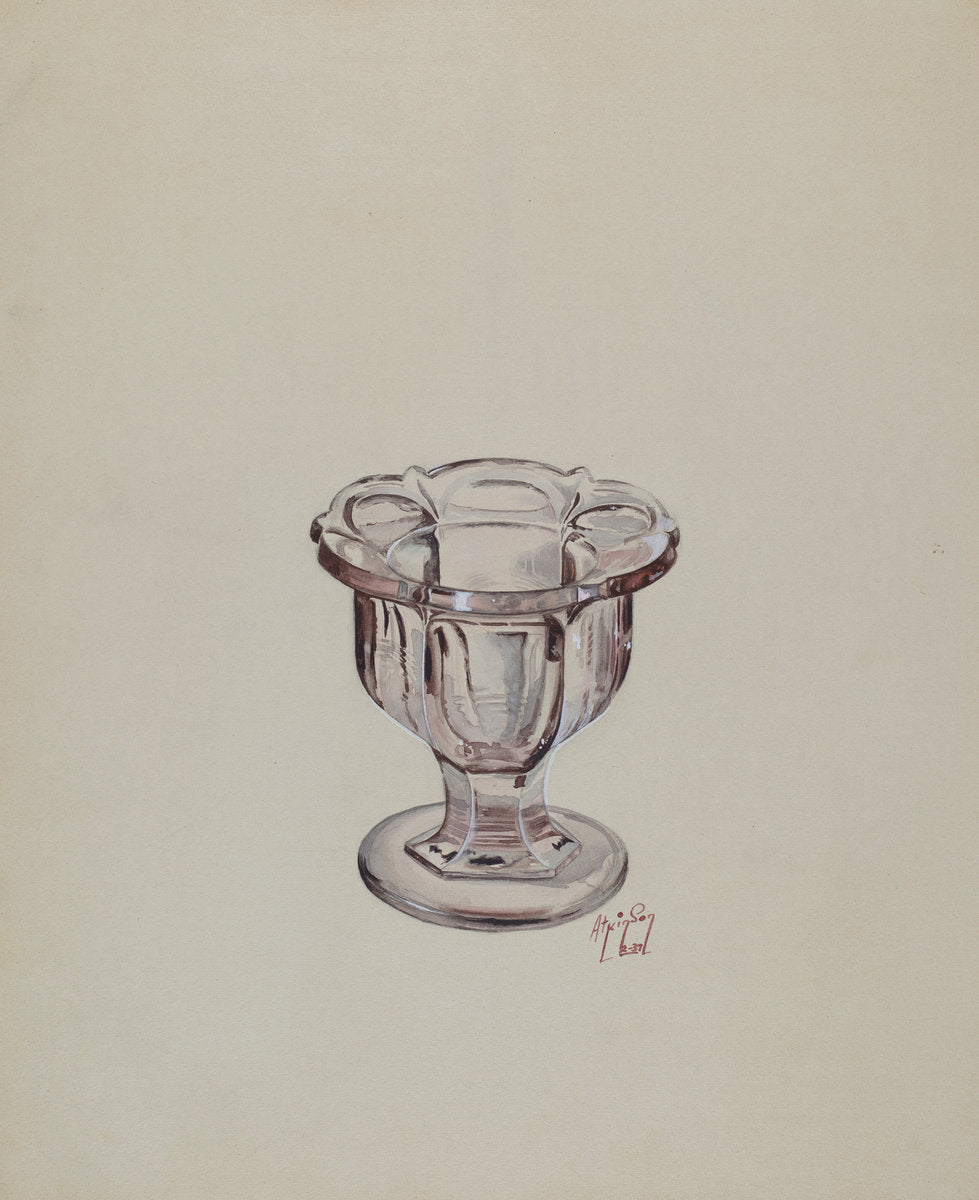 Salt Dip by Ralph Atkinson (American, active c. 1935), 16X12"(A3)Poster Print