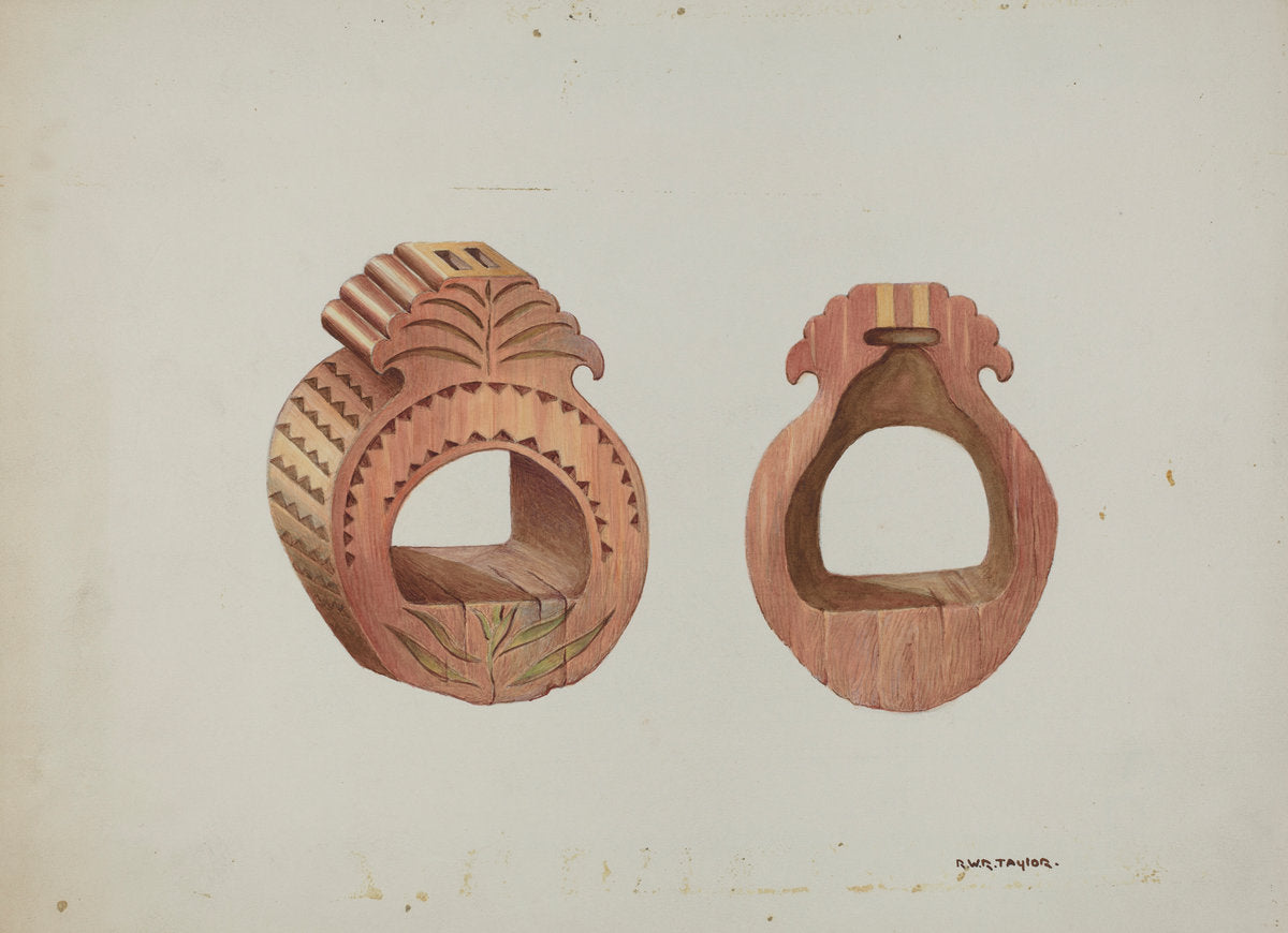 Stirrup by Robert W.R. Taylor (American, active c. 1935), 16X12"(A3)Poster Print