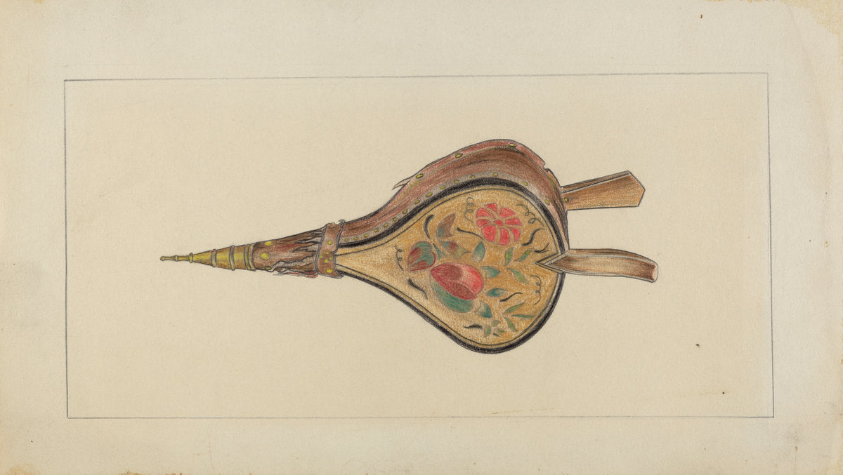 Bellows by Benjamin Resnick (American, active c. 1935), 16X12"(A3)Poster Print
