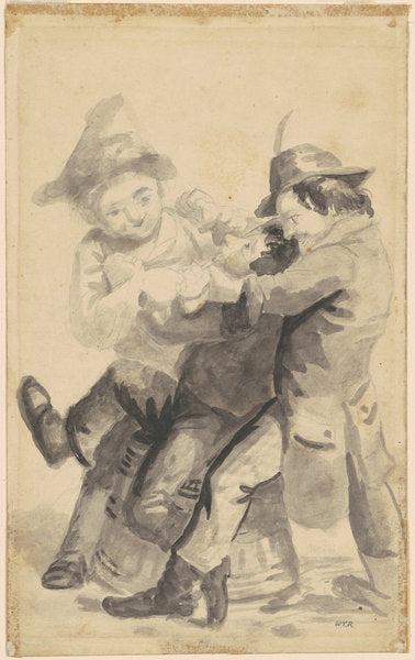 Tooth Extraction by William Tylee Ranney (American, 1813 - 1857), 16X12"(A3)Poster Print
