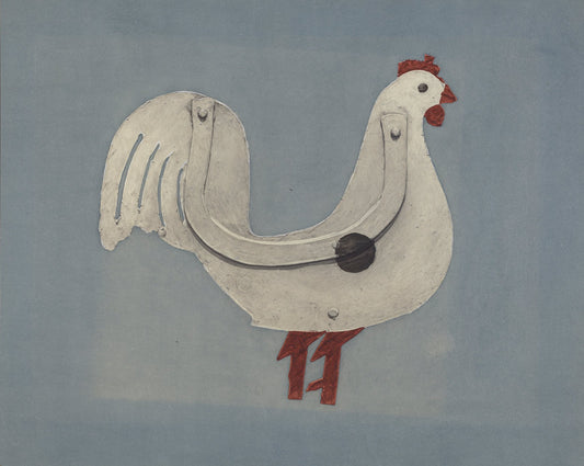 1935/1942 by American 20th Century (Weather Vane), 16X12"(A3)Poster Print