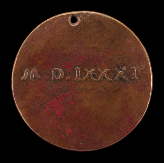 possibly 1581 by Possibly Venetian 16th Century (Roman Numeral Date 1581 [reverse]), 16X12"(A3)Poster Print